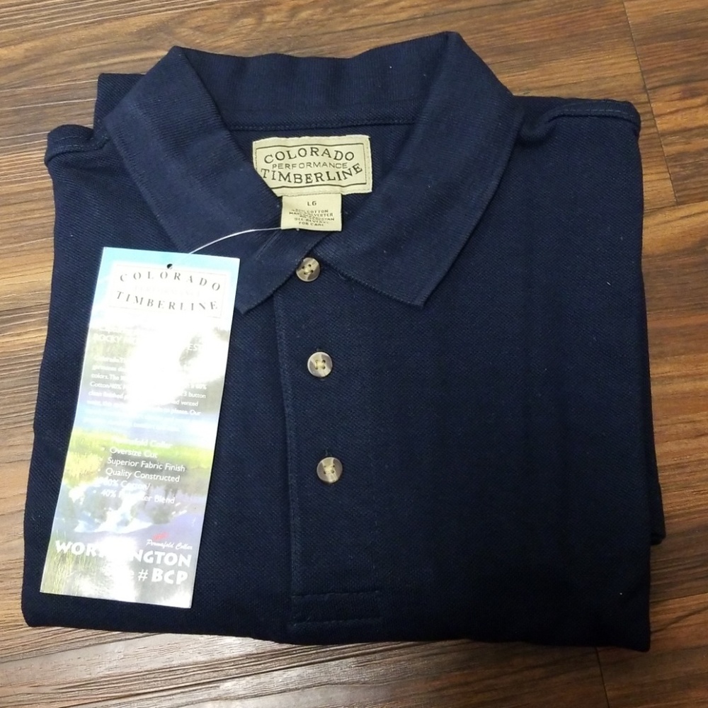 Timberline Navy Blue Polo
